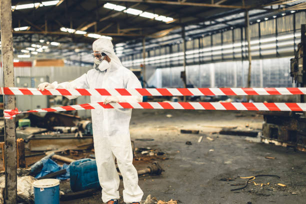 Professional Hoarding Cleanup technician working in London, KY